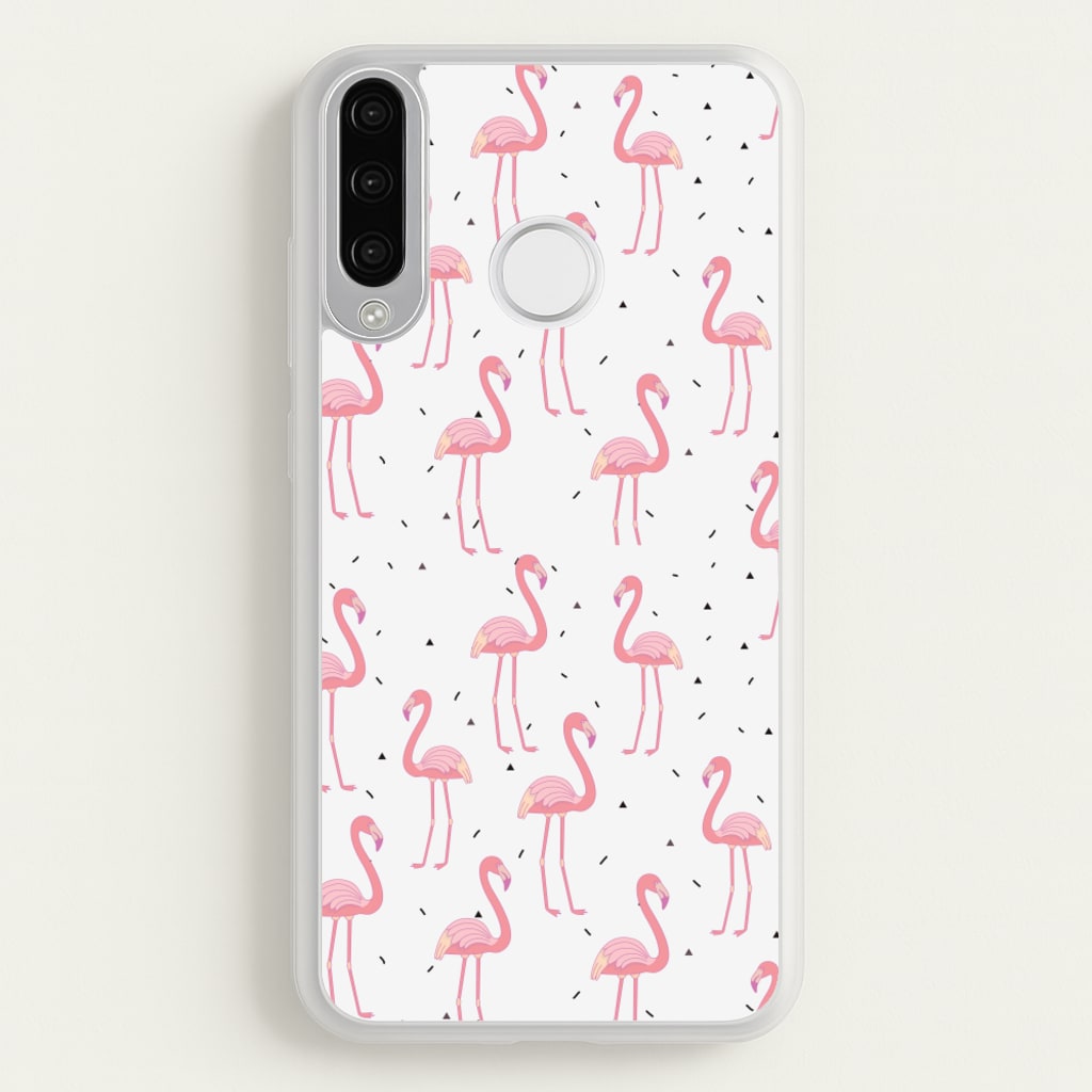 Pink Flamingo Pattern - Flamingos Phone Case for Huawei P30 Lite