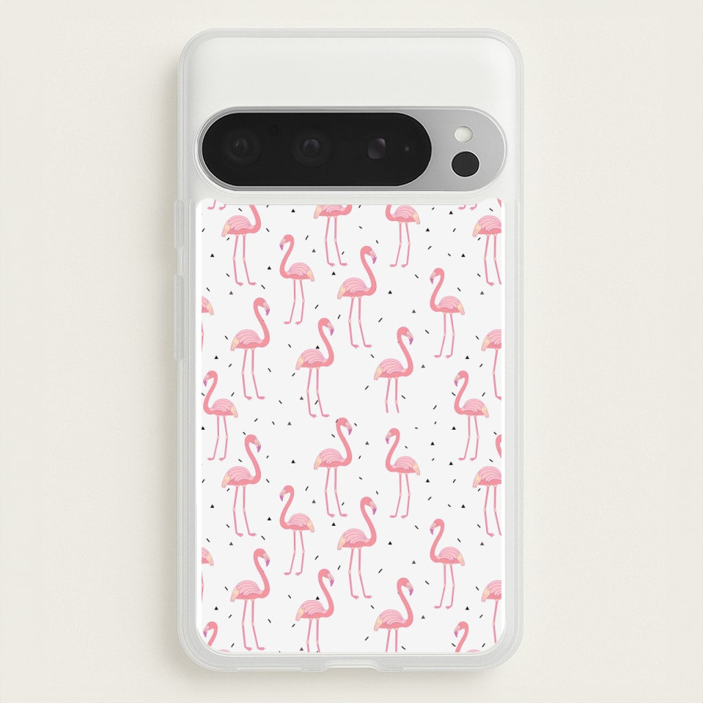 Pink Flamingo Pattern - Flamingos Phone Case for Google Pixel 9 Pro XL