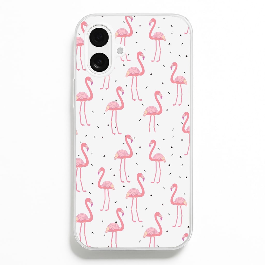 Pink Flamingo Pattern Phone Case