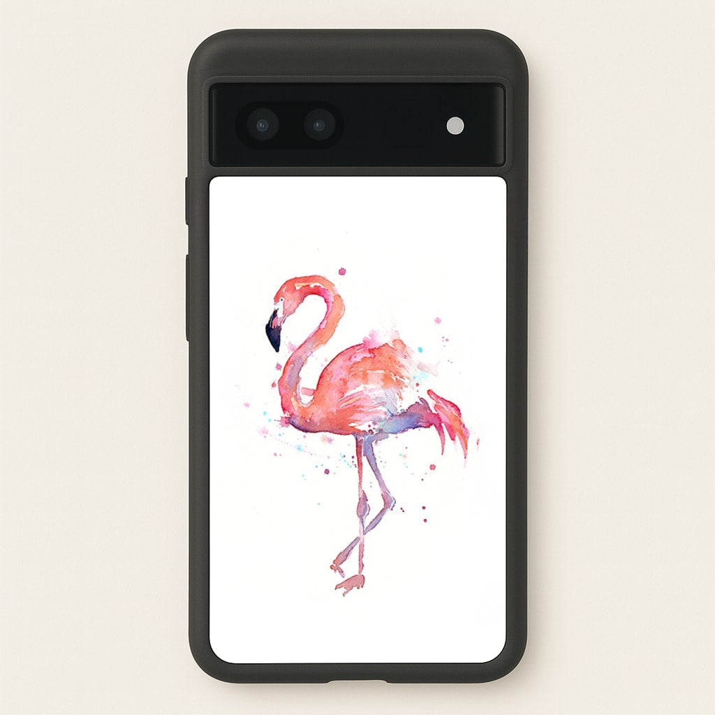 Watercolour Flamingo Painting - Flamingos Phone Case for Google Pixel 6a