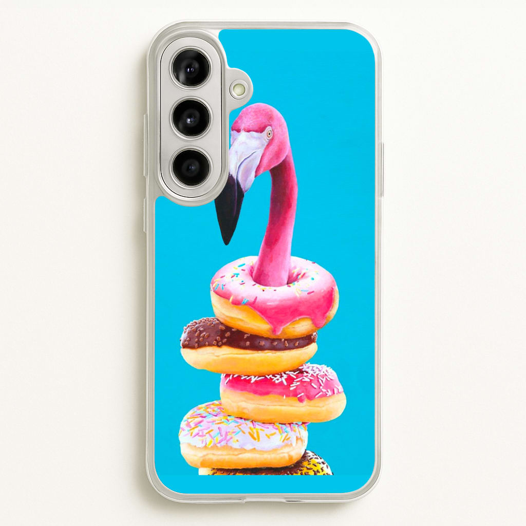 A Famished Flamingo - Animals Phone Case for Galaxy A56