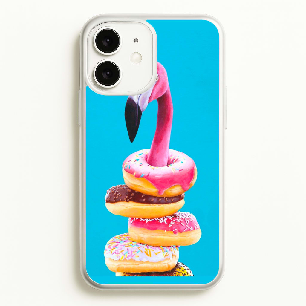 A Famished Flamingo - Animals Phone Case for iPhone 11