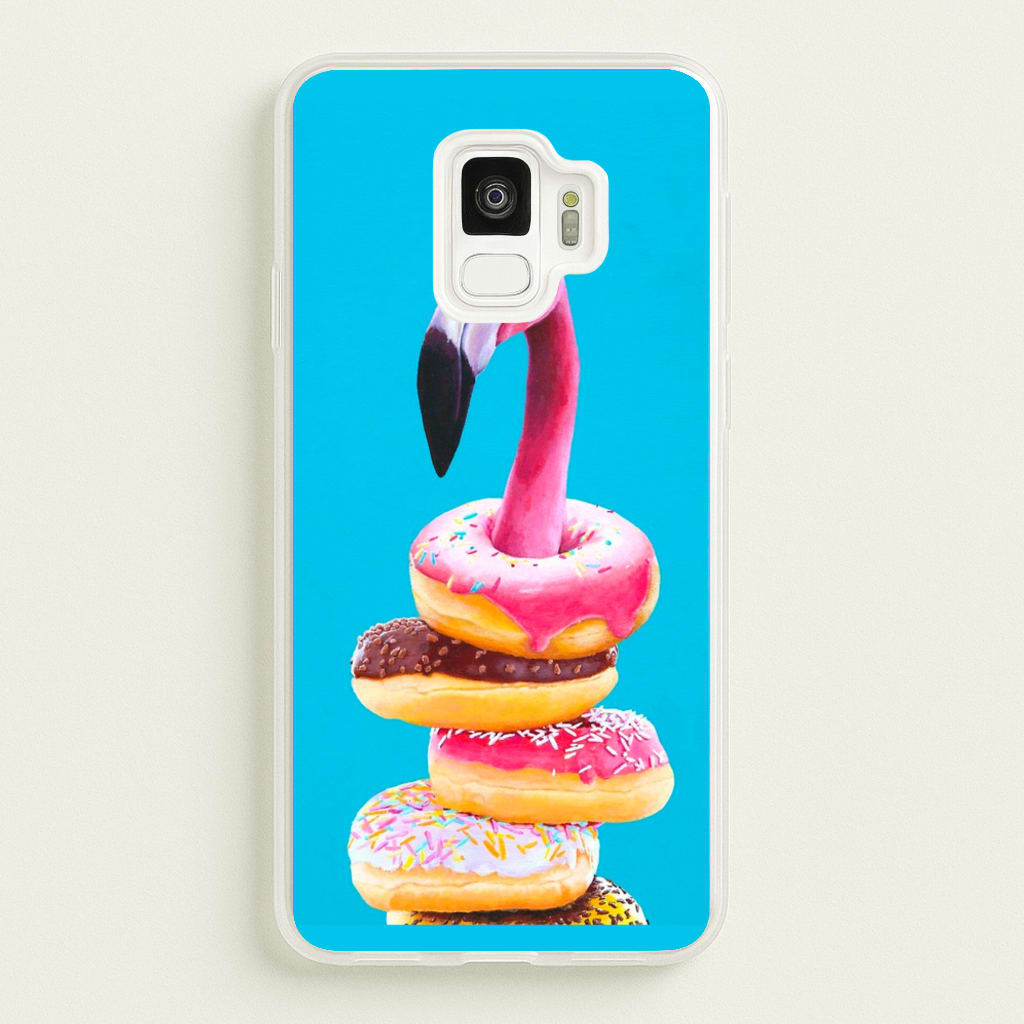 A Famished Flamingo - Animals Phone Case for Galaxy S9