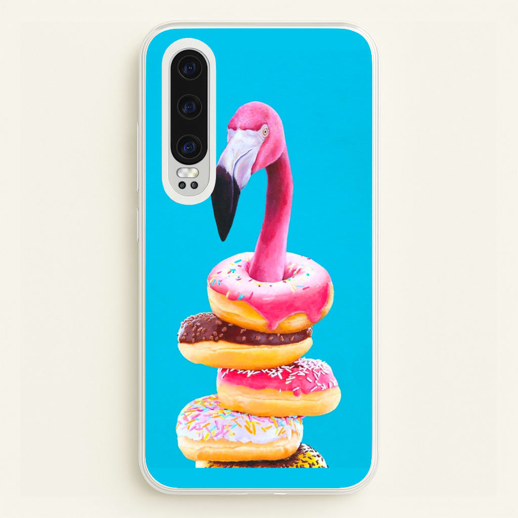 A Famished Flamingo - Animals Phone Case for Huawei P30