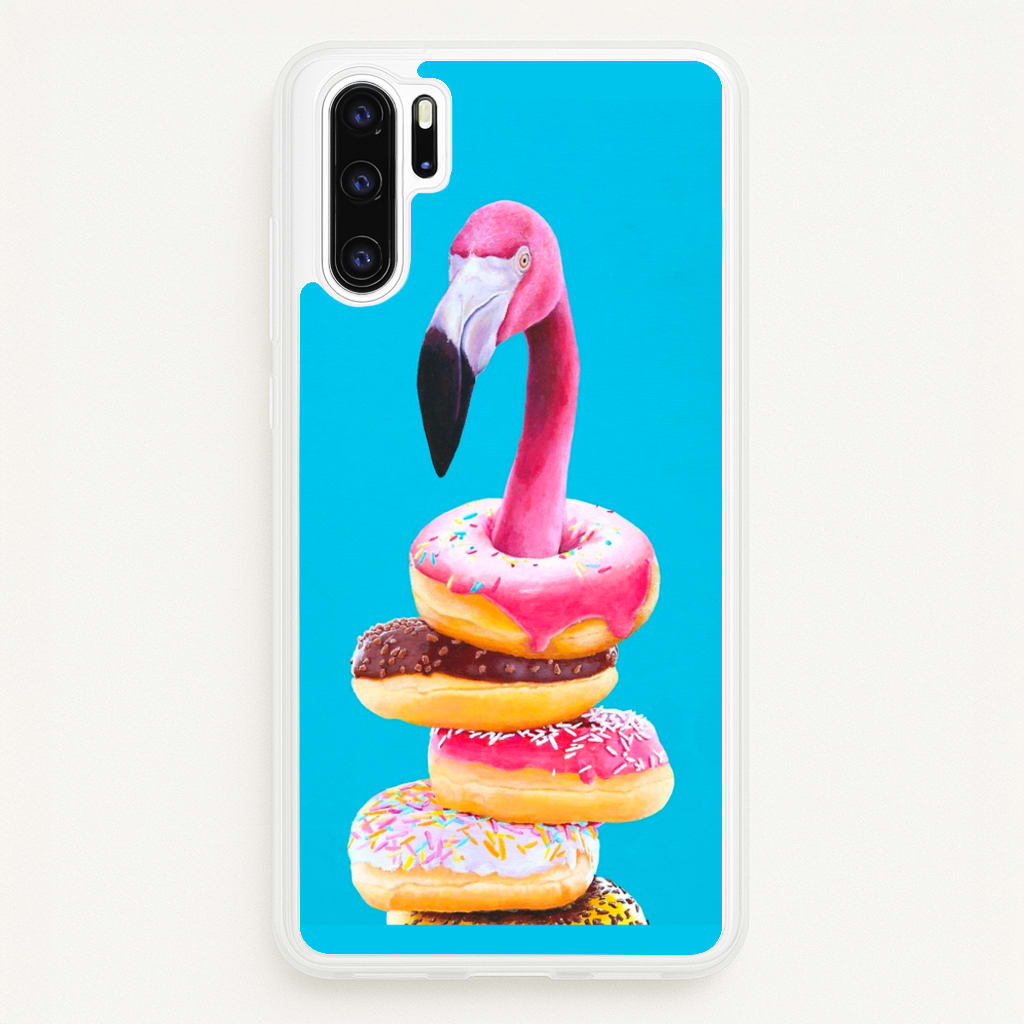 A Famished Flamingo - Animals Phone Case for Huawei P30 Pro