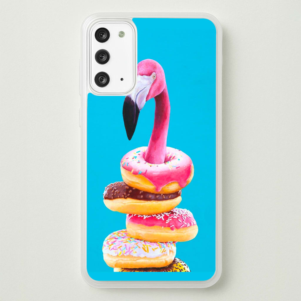 A Famished Flamingo - Animals Phone Case for Galaxy Note 20