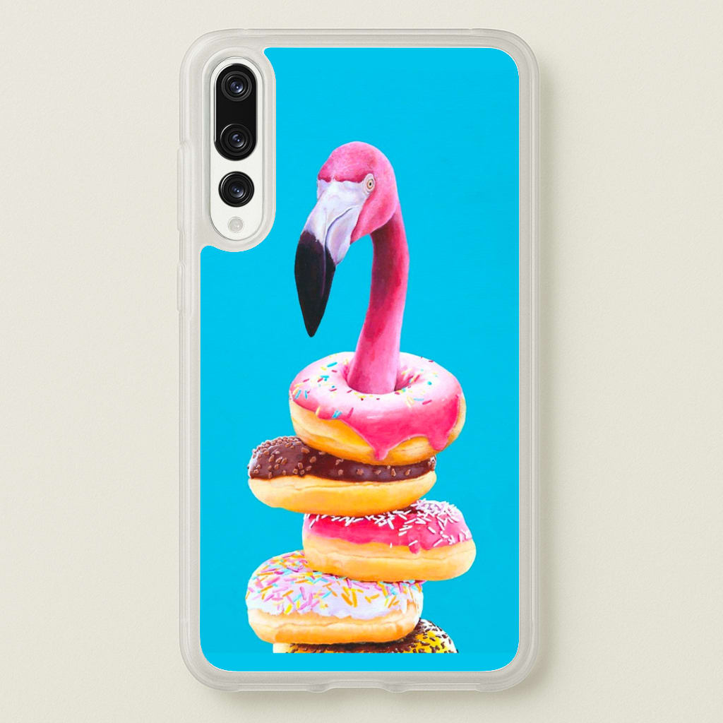 A Famished Flamingo - Animals Phone Case for Huawei P20 Pro