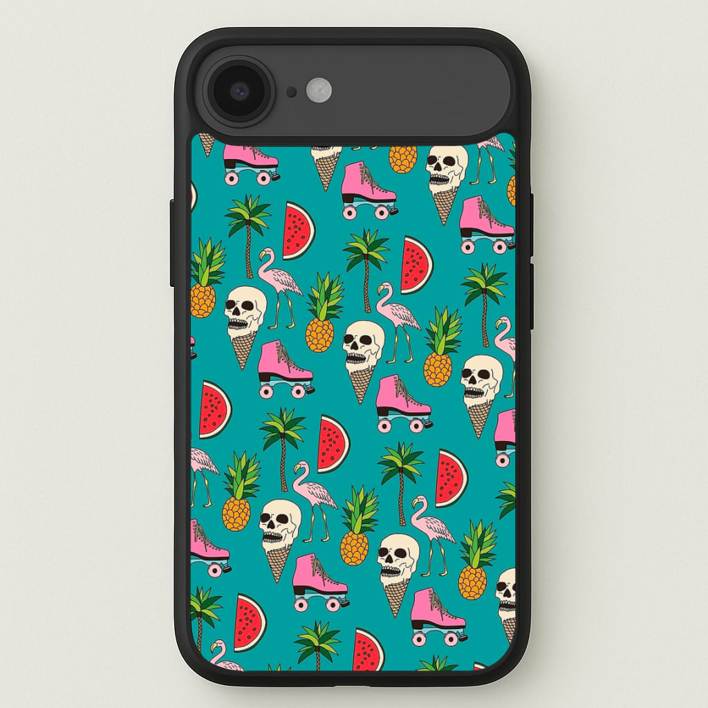Skull Creams - Summer Pattern Phone Case for iPhone 17 Air