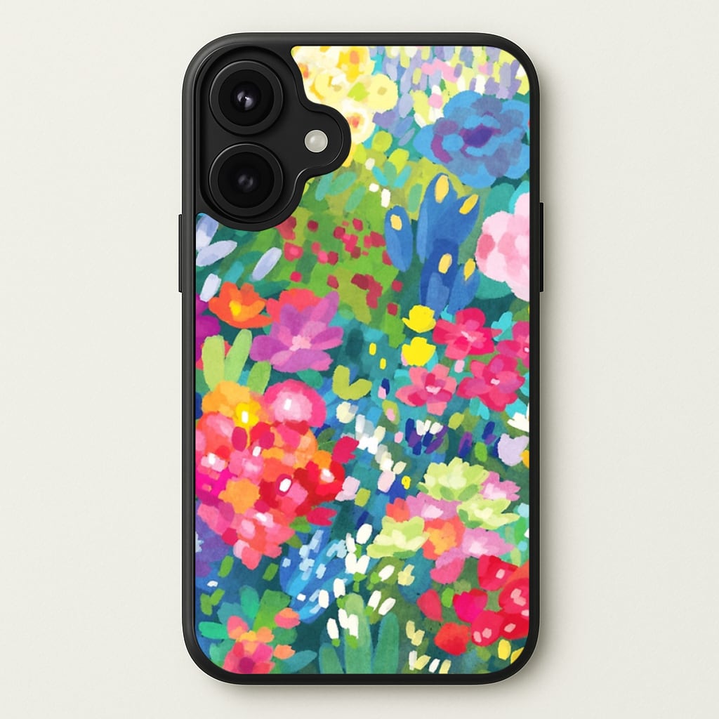 Colourful Floral Pattern Phone Case for iPhone 17