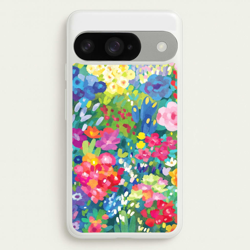 Colourful Floral Pattern Phone Case for Google Pixel 10 / 10 Pro