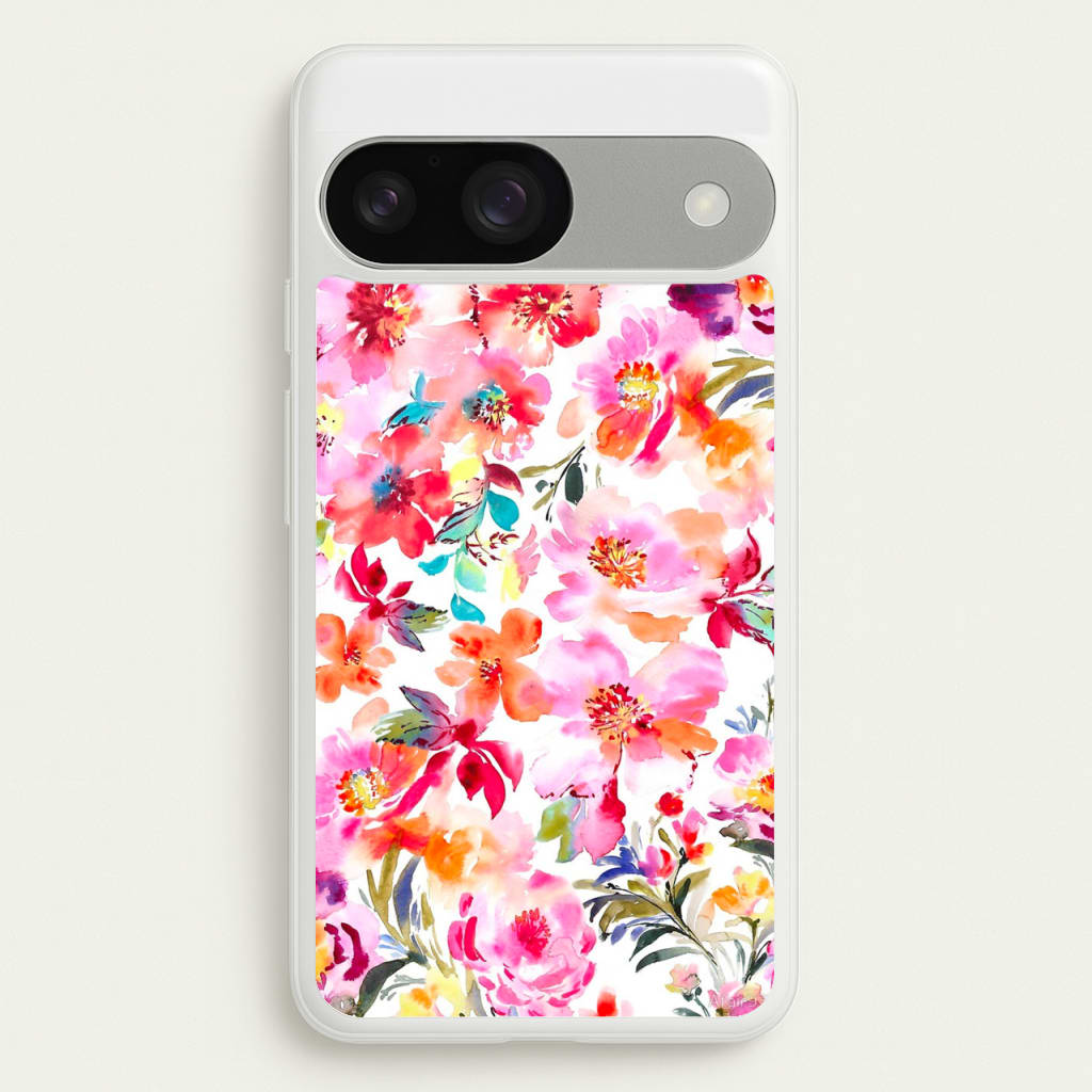 Spring Floral Pattern - Floral Phone Case for Google Pixel 9 / 9 Pro