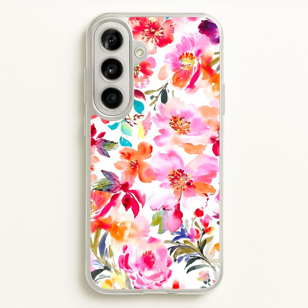 Spring Floral Pattern - Floral Phone Case for Galaxy A56