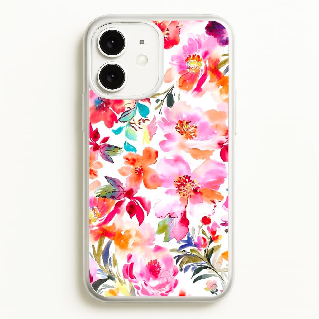 Spring Floral Pattern - Floral Phone Case for iPhone 11