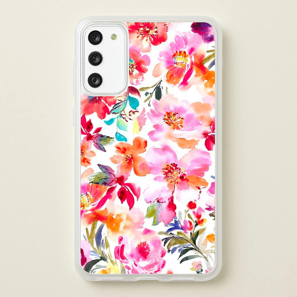 Spring Floral Pattern - Floral Phone Case for Galaxy A41