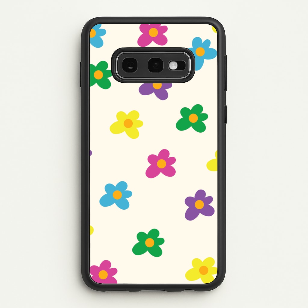 Cute Flower Pattern - Floral - Floral Phone Case for Galaxy S10e