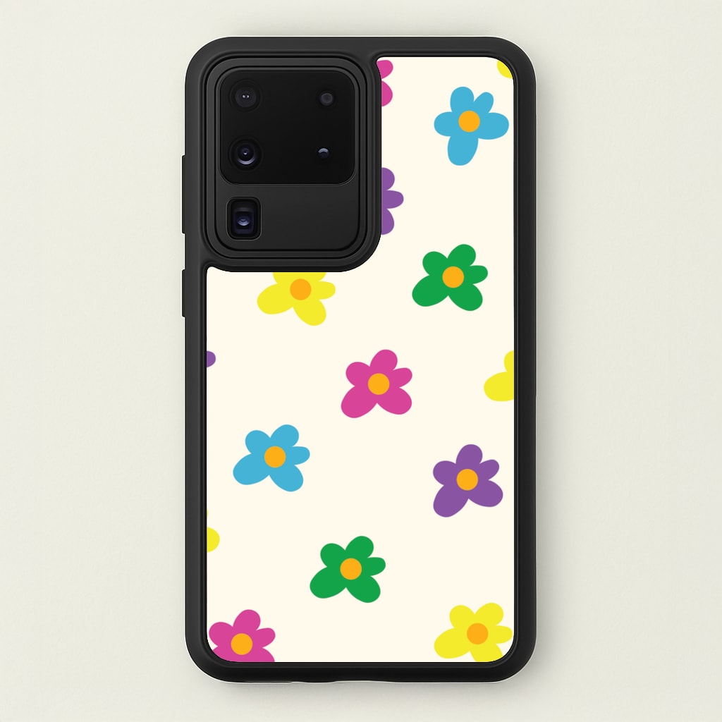 Cute Flower Pattern - Floral - Floral Phone Case for Galaxy S20 Ultra