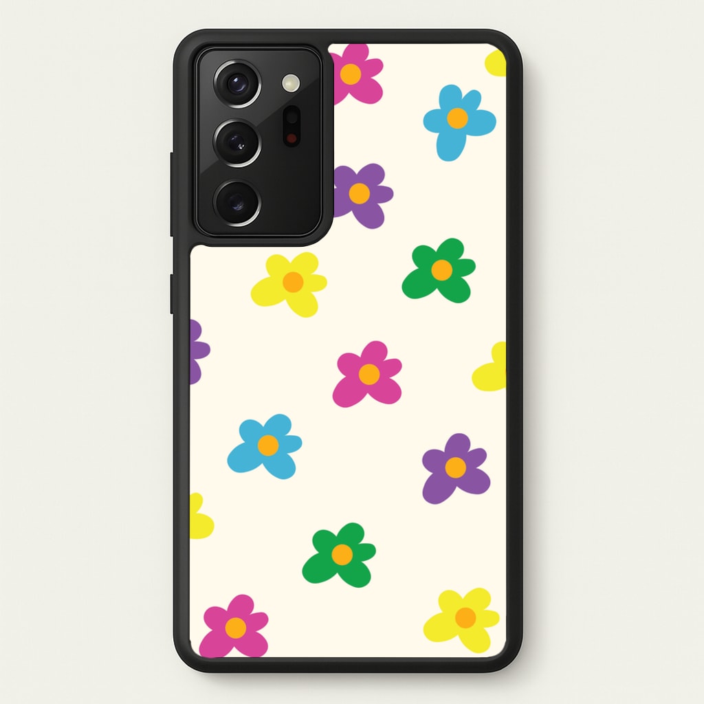 Cute Flower Pattern - Floral - Floral Phone Case for Galaxy Note 20 Ultra