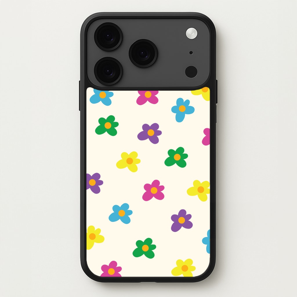 Cute Flower Pattern - Floral Phone Case for iPhone 17 Pro Max