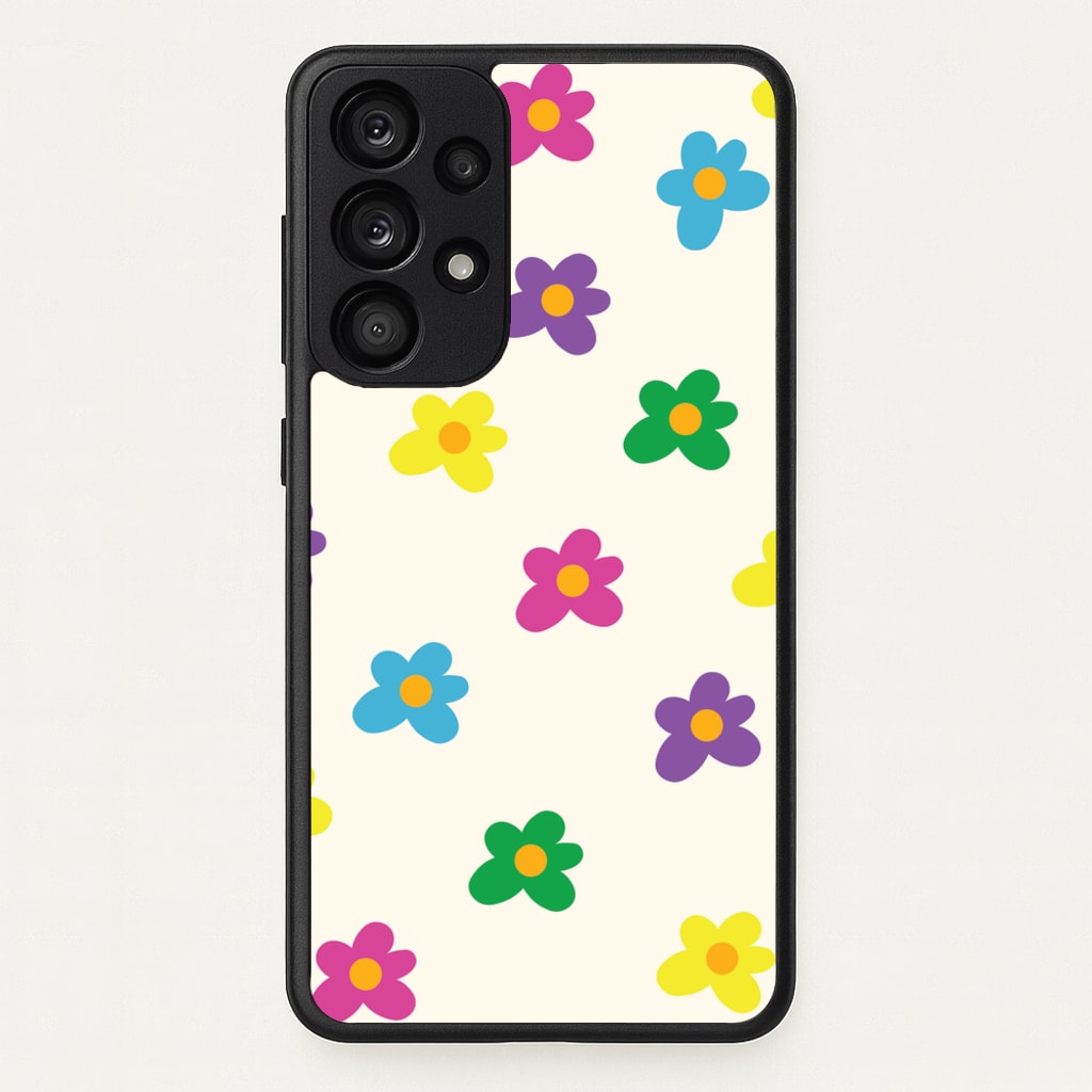 Cute Flower Pattern - Floral - Floral Phone Case for Galaxy A53