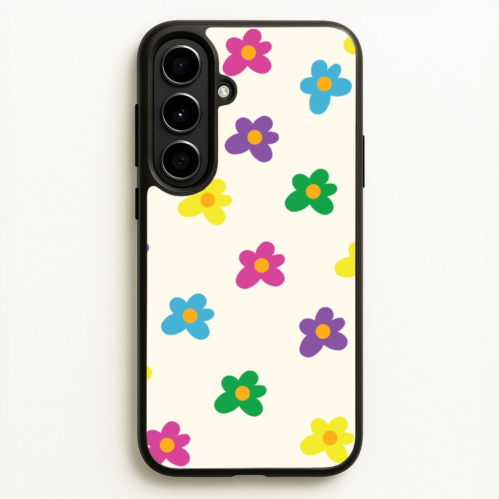 Cute Flower Pattern - Floral - Floral Phone Case for Galaxy A56
