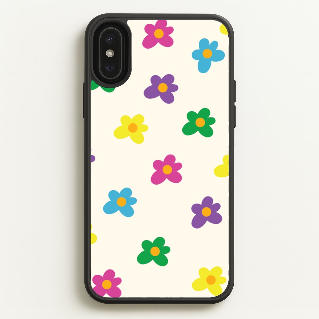 Cute Flower Pattern - Floral - Floral Phone Case for iPhone XS Max