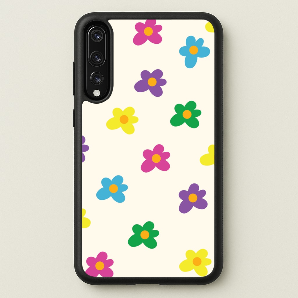 Cute Flower Pattern - Floral - Floral Phone Case for Huawei P20 Pro