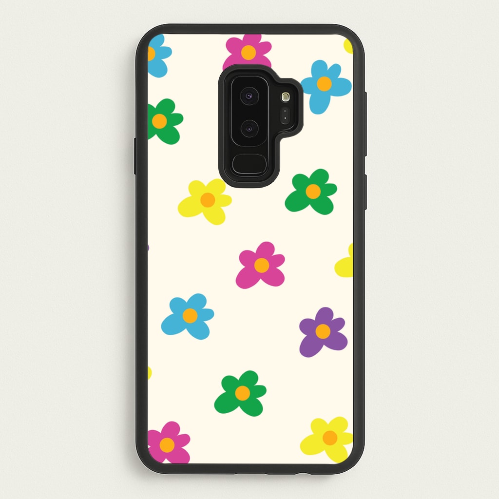 Cute Flower Pattern - Floral - Floral Phone Case for Galaxy S9 Plus