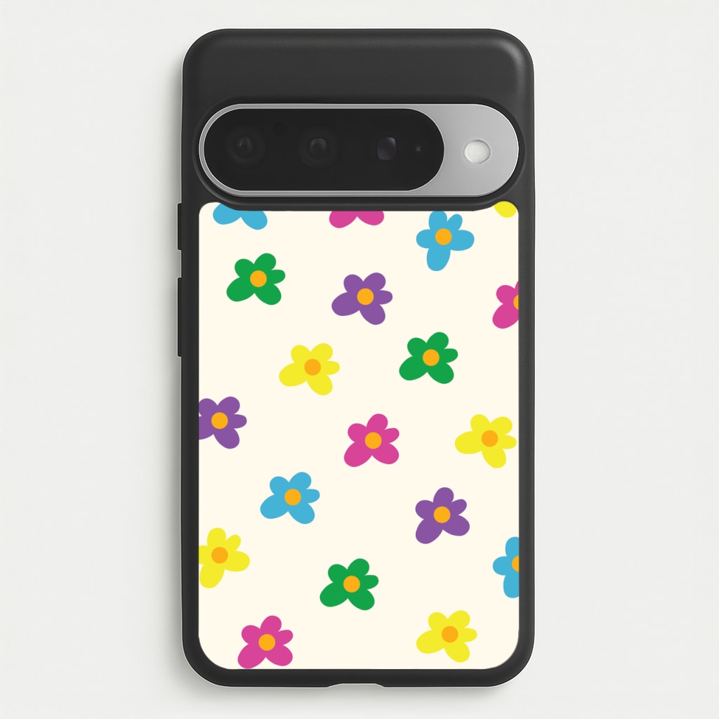 Cute Flower Pattern - Floral Phone Case for Google Pixel 10 Pro XL
