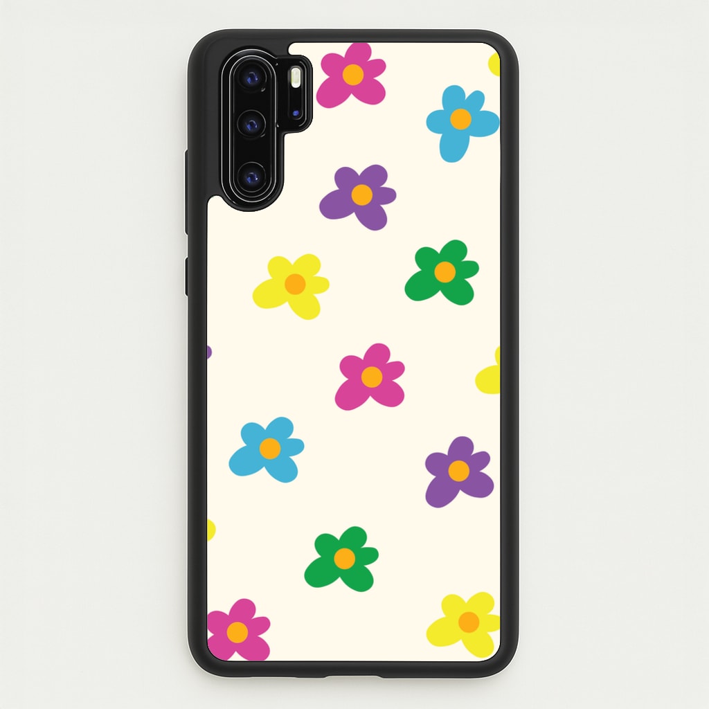Cute Flower Pattern - Floral - Floral Phone Case for Huawei P30 Pro