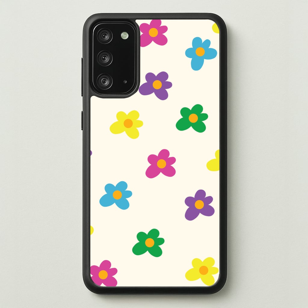 Cute Flower Pattern - Floral - Floral Phone Case for Galaxy Note 20