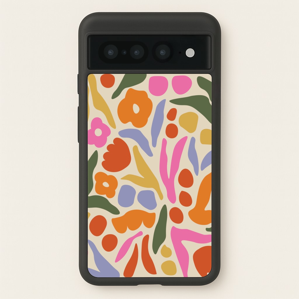 Abstract Floral Pattern - Floral - Floral Phone Case for Google Pixel 7 Pro