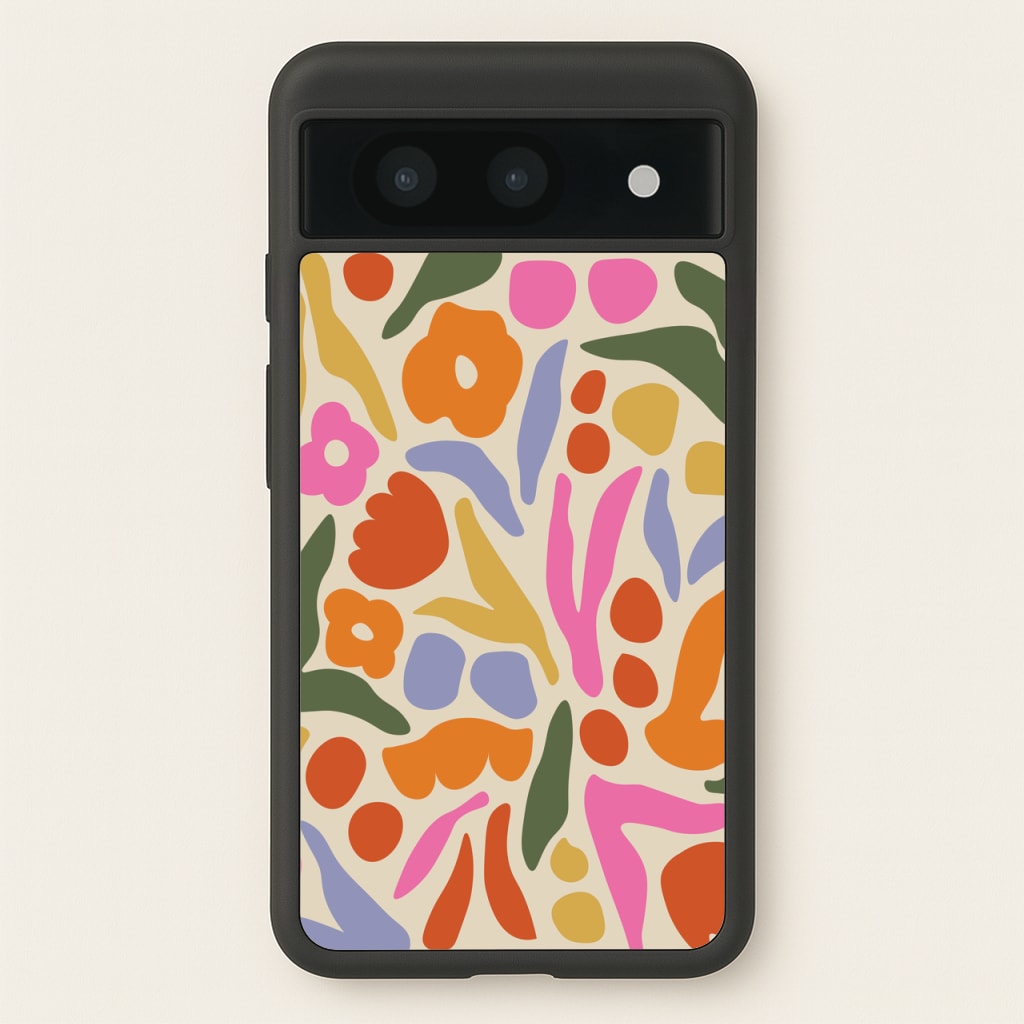 Abstract Floral Pattern - Floral - Floral Phone Case for Google Pixel 8a