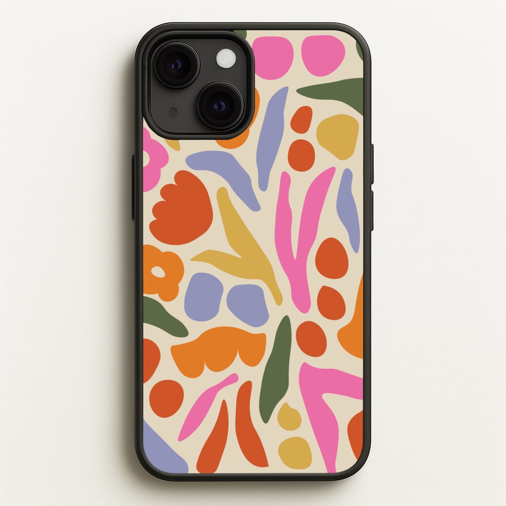 Abstract Floral Pattern - Floral - Floral Phone Case for iPhone 13