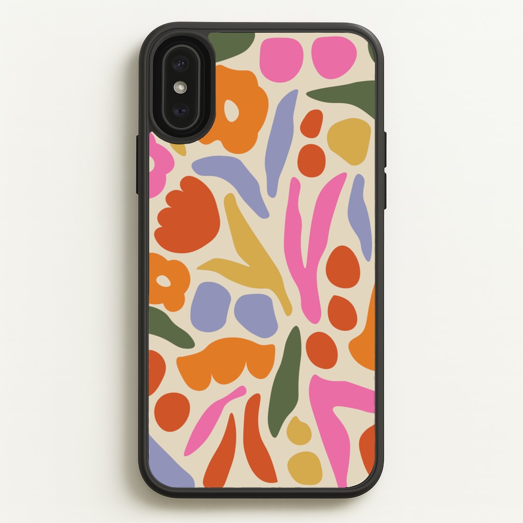 Abstract Floral Pattern - Floral - Floral Phone Case for iPhone XS Max
