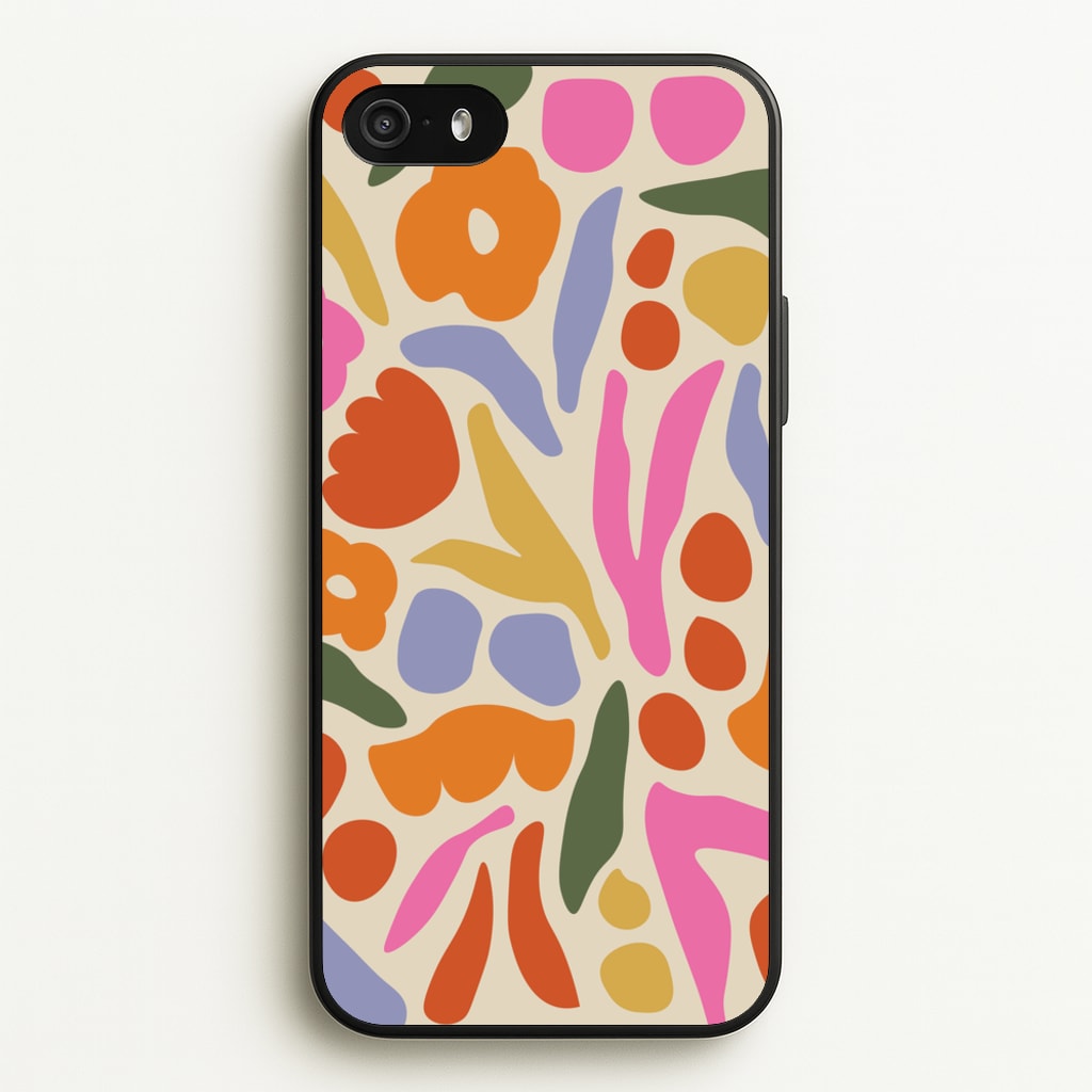 Abstract Floral Pattern - Floral - Floral Phone Case for iPhone 5 / 5s / SE 2016