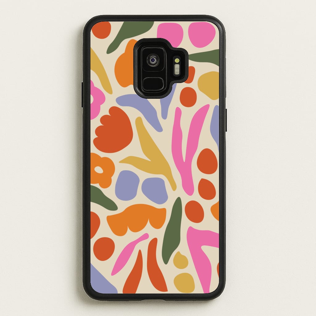 Abstract Floral Pattern - Floral - Floral Phone Case for Galaxy S9