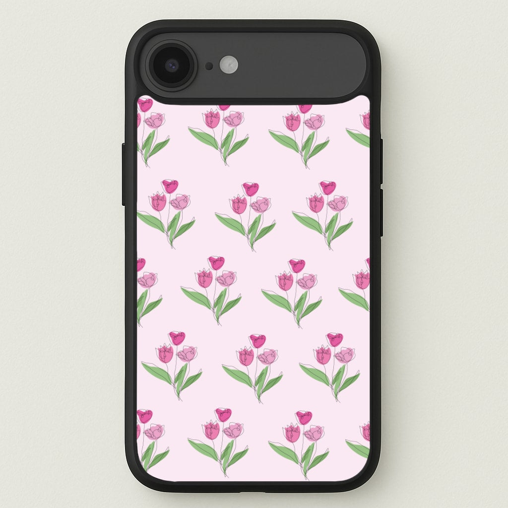 Pink Pattern - Floral Phone Case for iPhone 17 Air