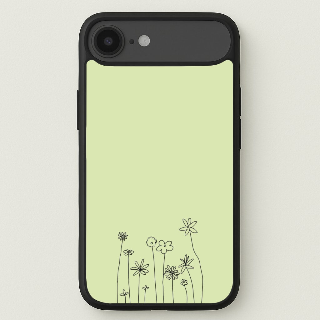 Floral Outline - Floral Phone Case for iPhone 17 Air