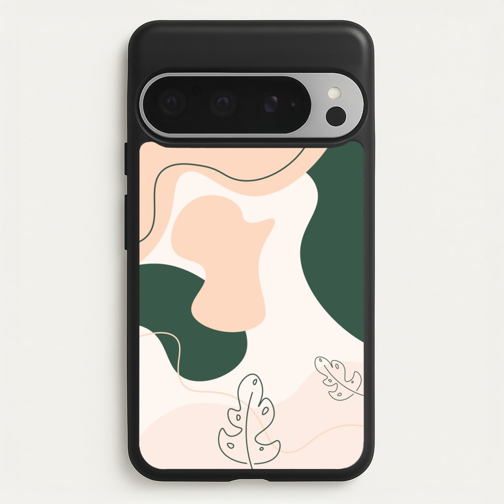 Abstract Leafs - Floral - Floral Phone Case for Google Pixel 9 Pro XL