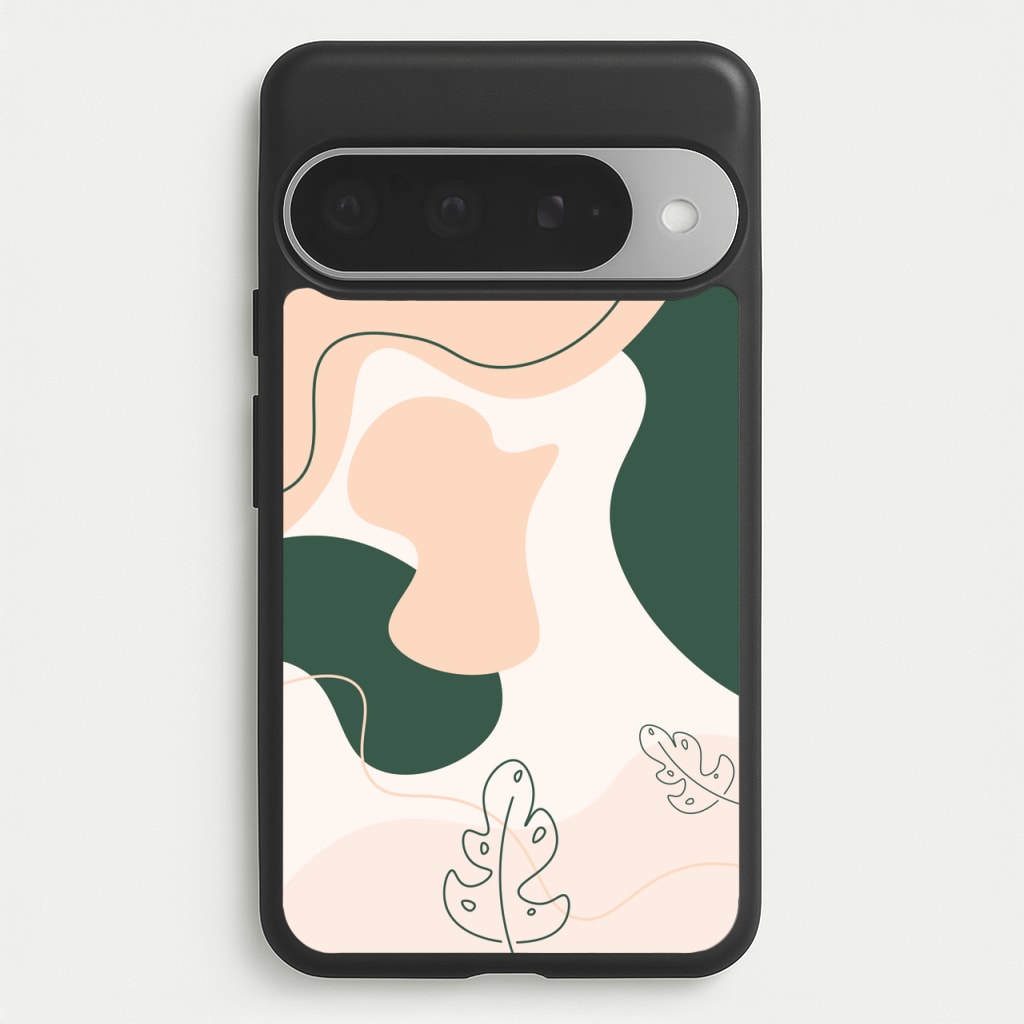 Abstract Leafs - Floral Phone Case for Google Pixel 10 Pro XL