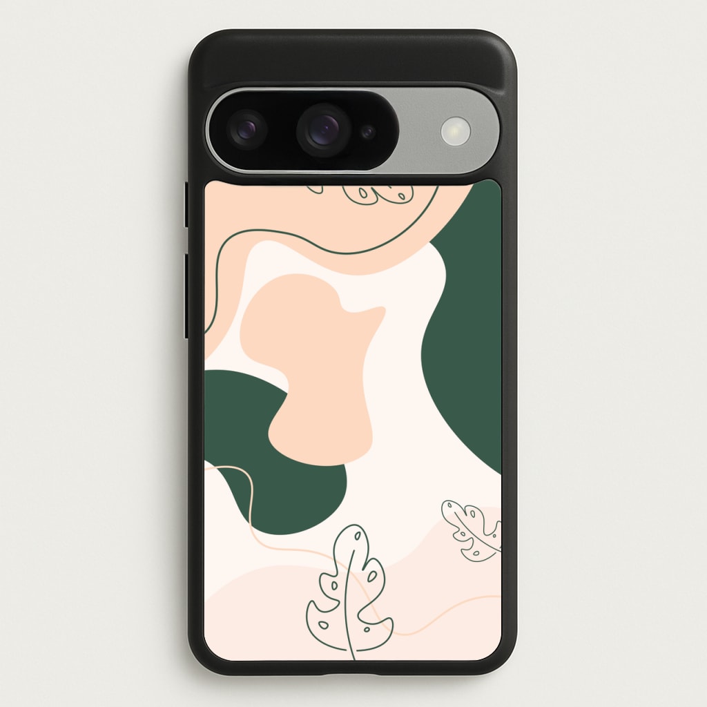 Abstract Leafs - Floral Phone Case for Google Pixel 10 / 10 Pro