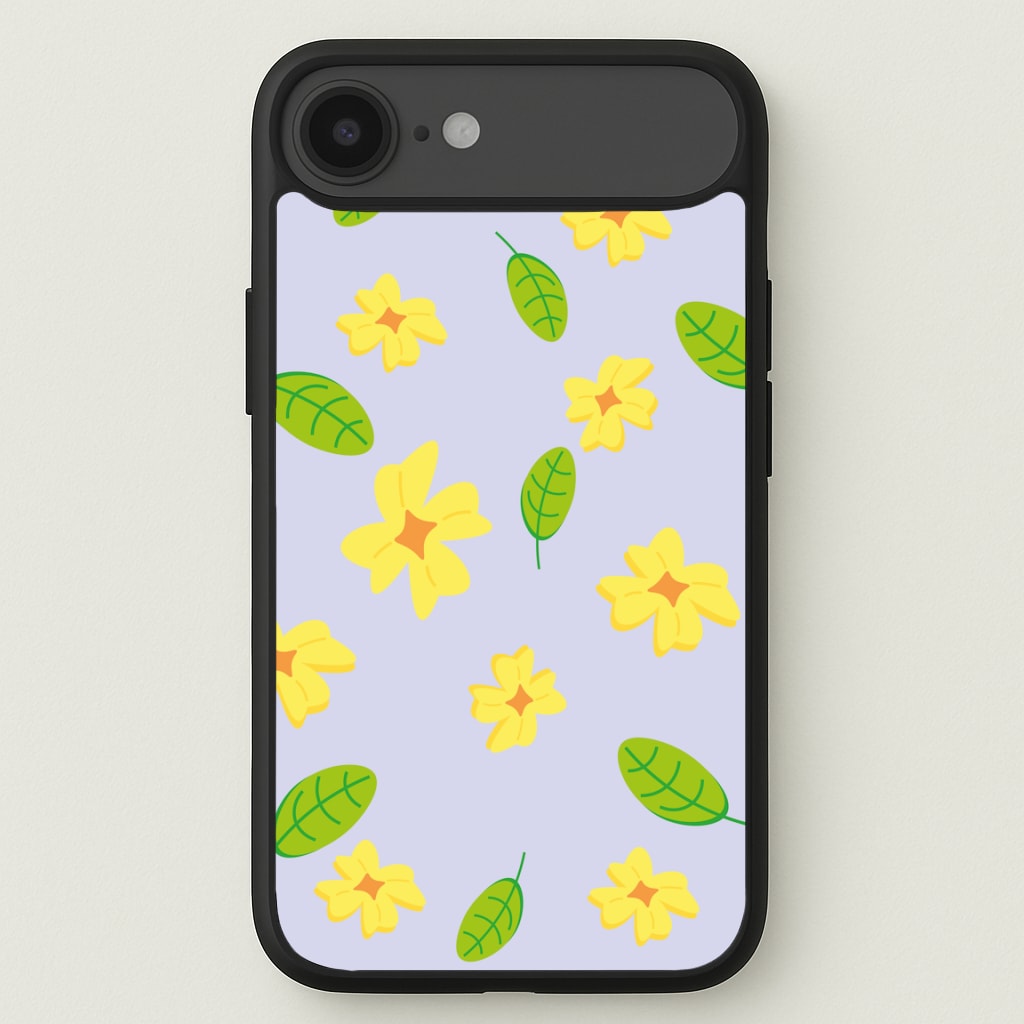 Yellow And Green Pattern - Floral Phone Case for iPhone 17 Air
