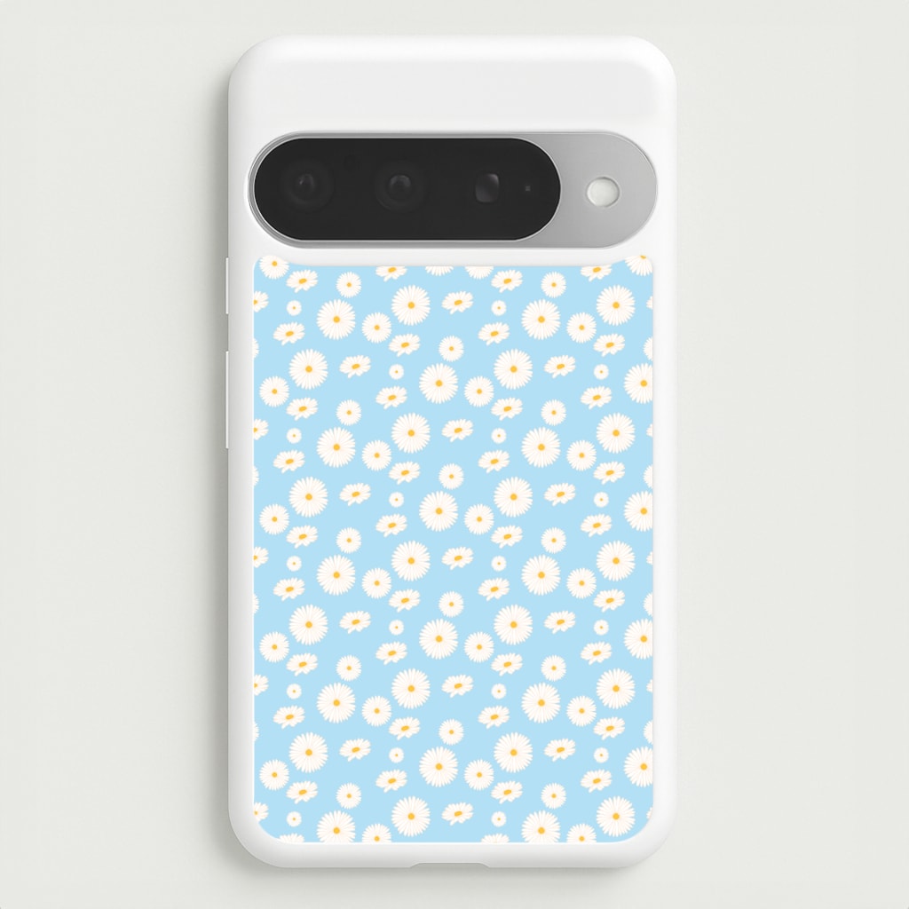 Blue Daisies - Floral Phone Case for Google Pixel 10 Pro XL