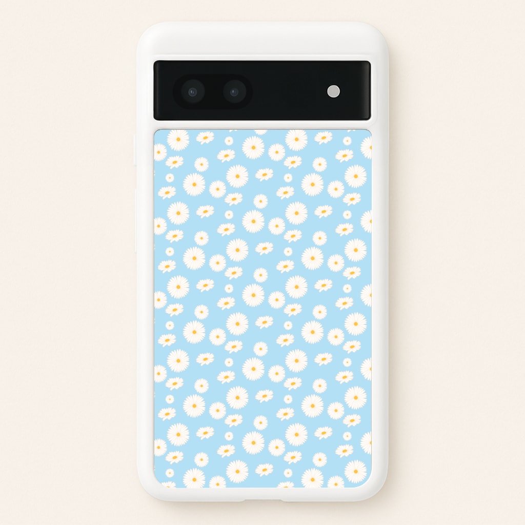 Blue Daisies - Floral - Floral Phone Case for Google Pixel 7a