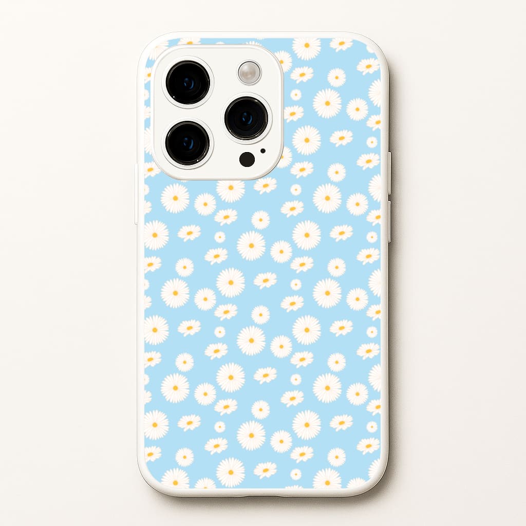 Blue Daisies - Floral - Floral Phone Case for iPhone 15 Pro