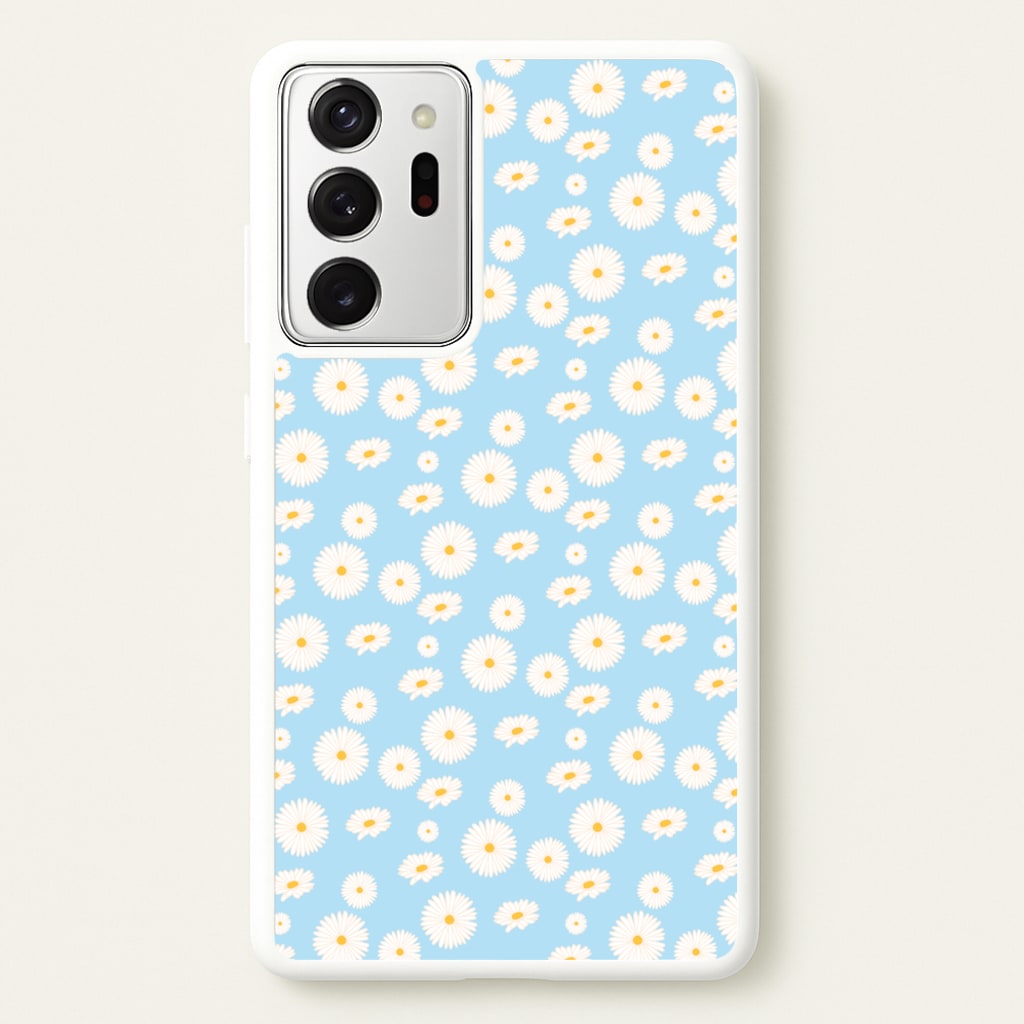 Blue Daisies - Floral - Floral Phone Case for Galaxy Note 20 Ultra