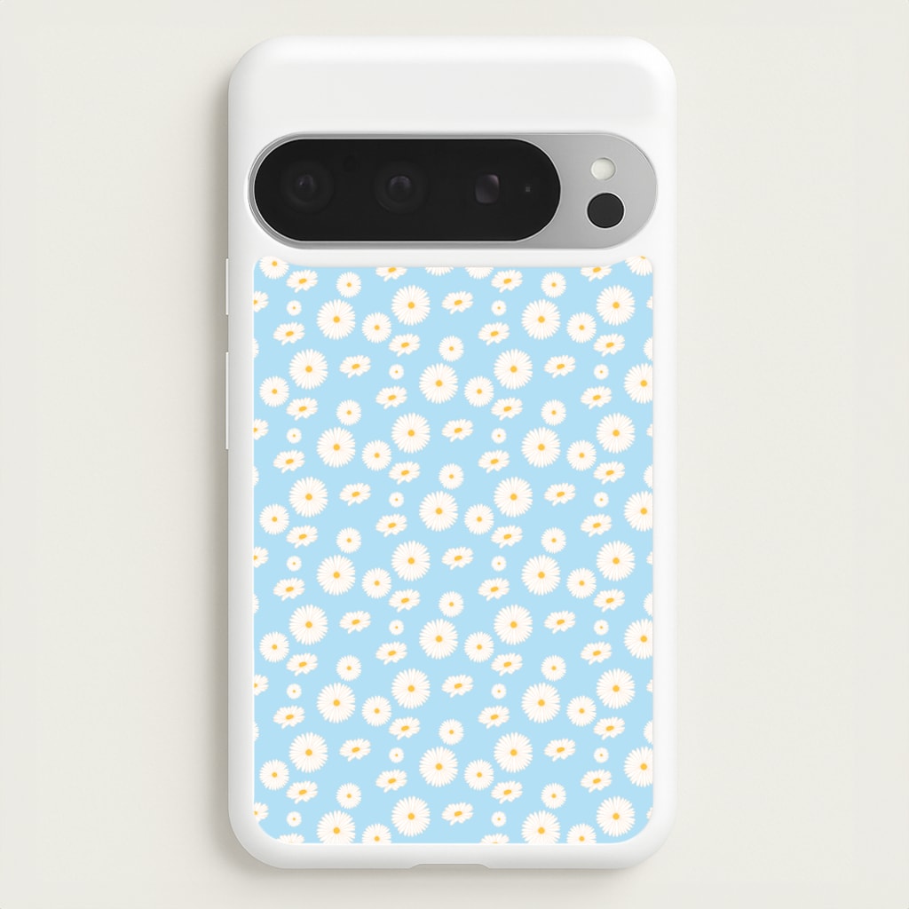 Blue Daisies - Floral - Floral Phone Case for Google Pixel 9 Pro XL