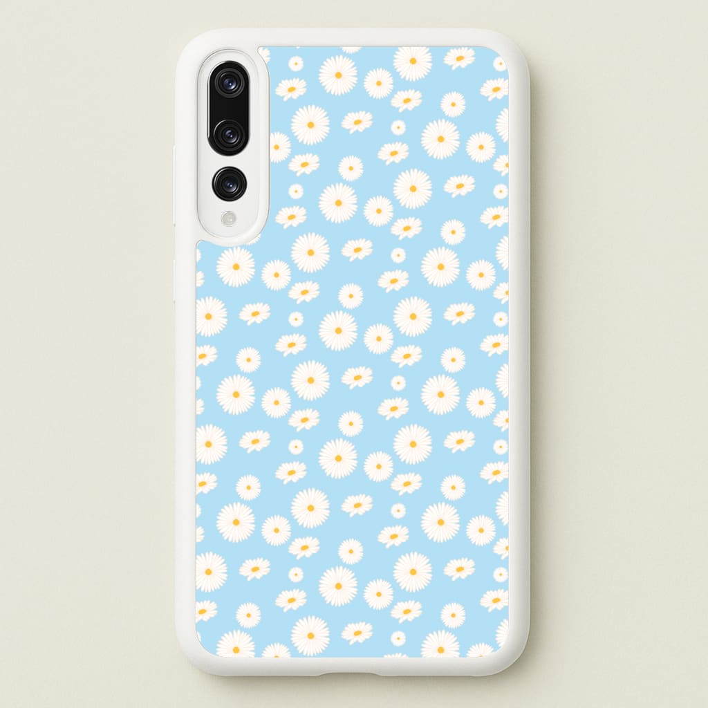 Blue Daisies - Floral - Floral Phone Case for Huawei P20 Pro