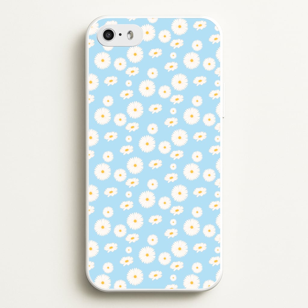 Blue Daisies - Floral - Floral Phone Case for iPhone 5 / 5s / SE 2016