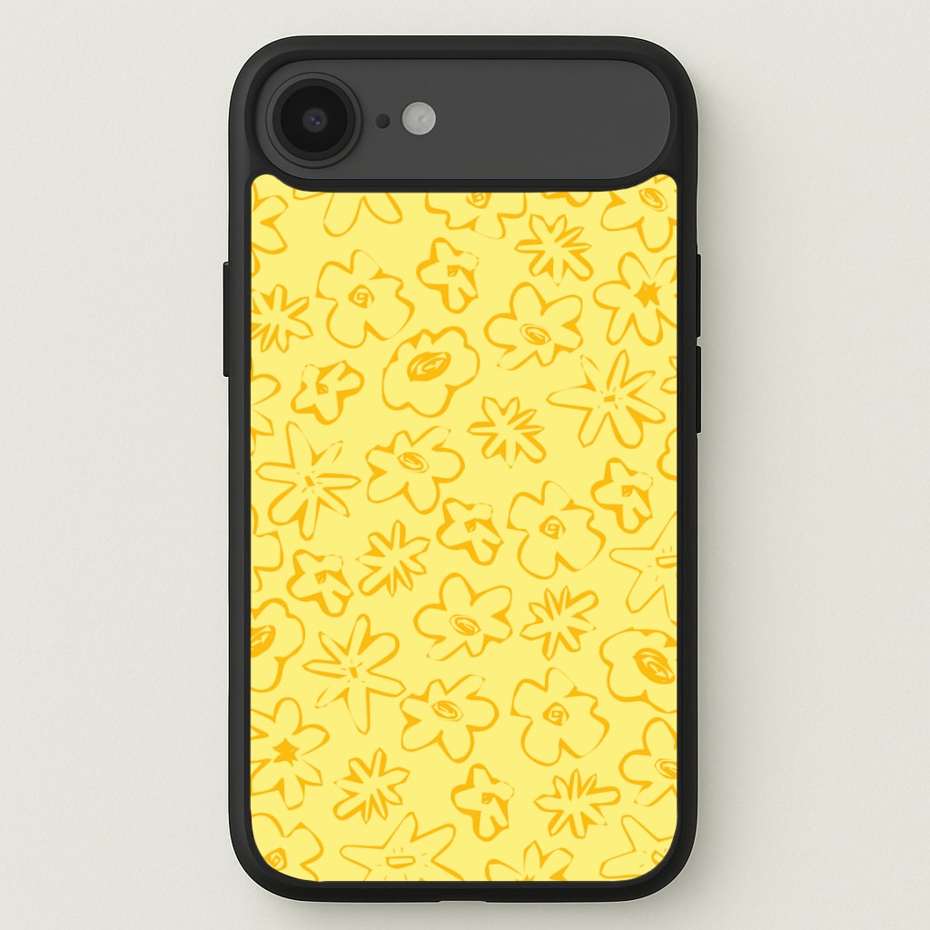 Yellow And Orange - Floral Patterns Phone Case for iPhone 17 Air